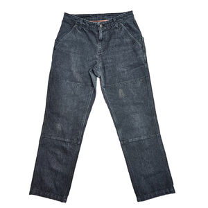 Patagonia Iron Forge Hemp Canvas Double Knee Pants Womens Size 12 Black Workwear